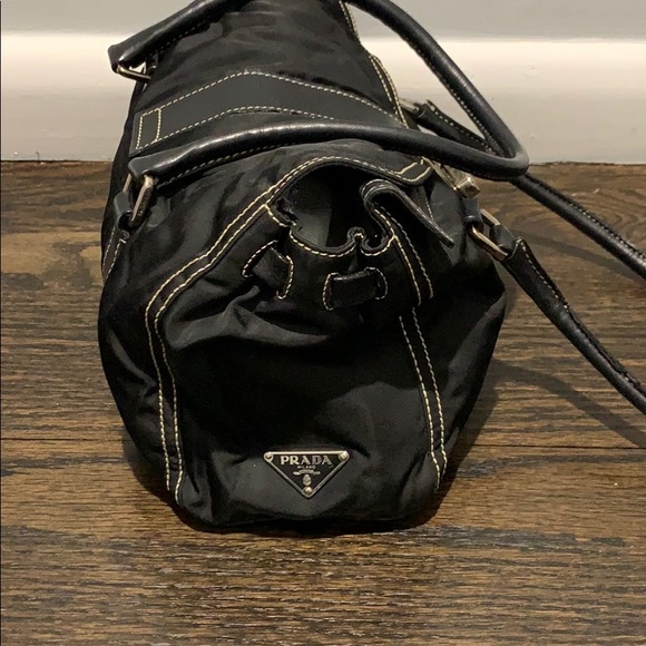 Black Prada nylon and leather bag - Picture 2 of 10